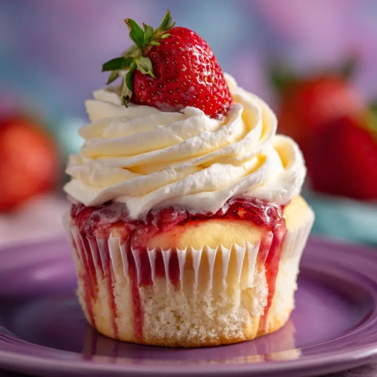 Strawberry Cheesecake Cupcakes Recipe