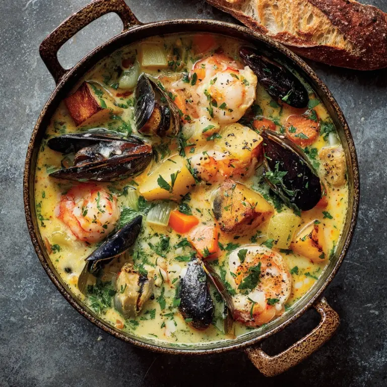Creamy Seafood Chowder Recipe