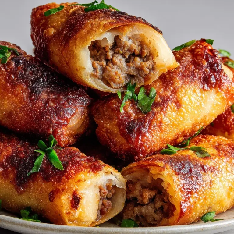 Spicy Garlic Beef Croquettes with Crispy Golden Crust Recipe