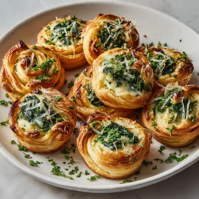 Cheesy Spinach and Artichoke Pinwheels Recipe