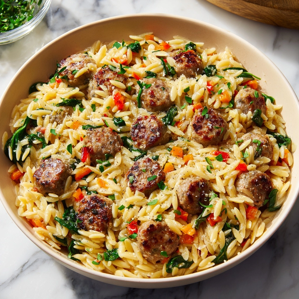Italian Sausage Orzo Recipe