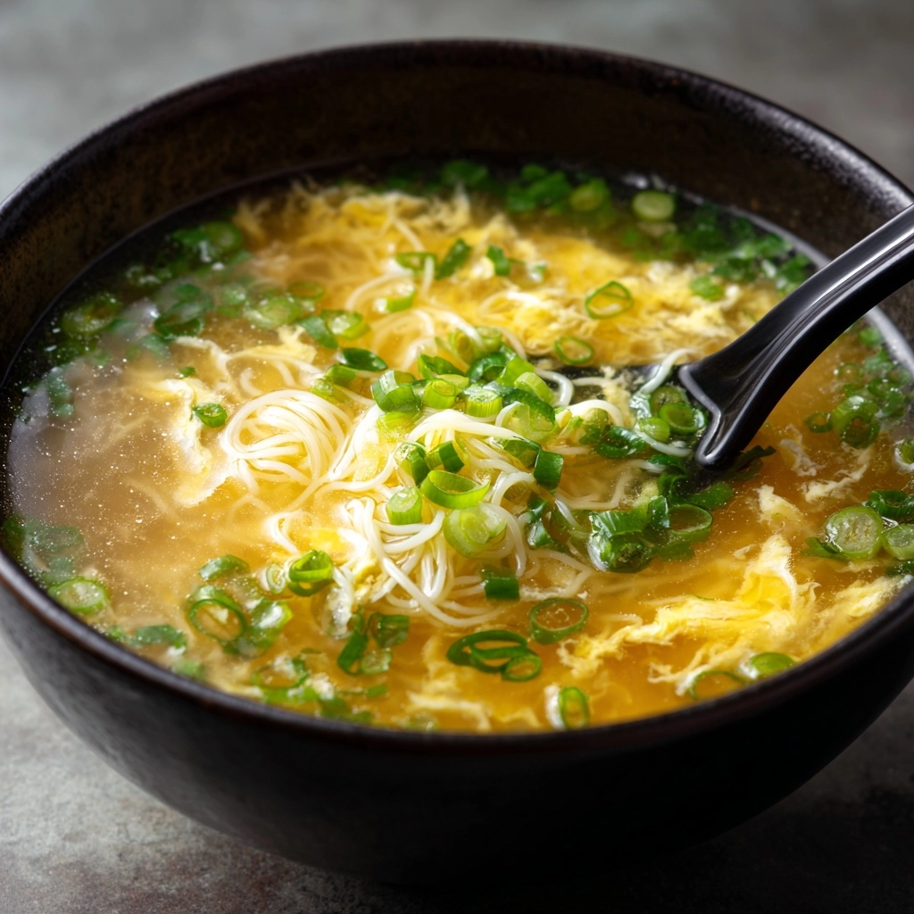 Classic Egg Drop Soup Recipe - Recipe Image