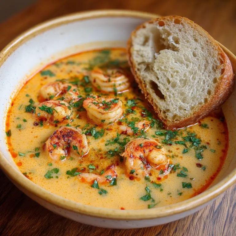Crab and Shrimp Seafood Bisque Recipe