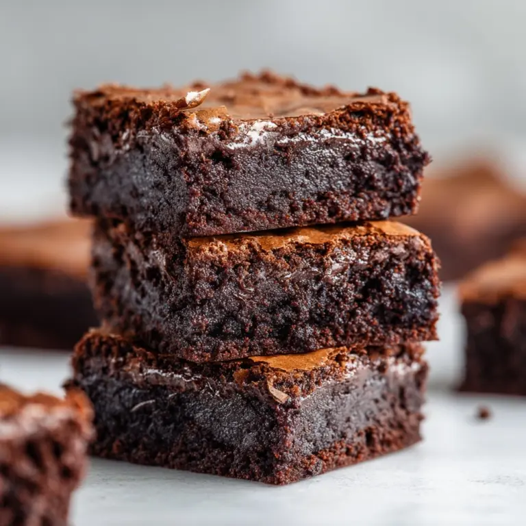 Chocolate Mochi Brownies Recipe