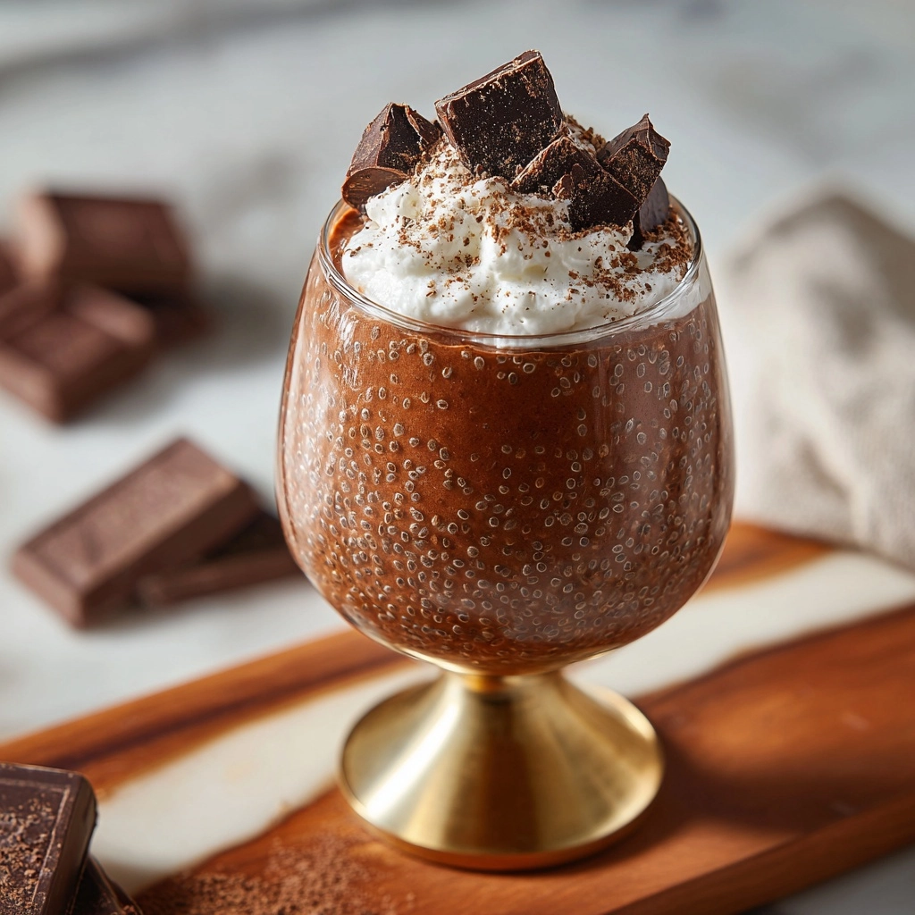 Chocolate Chia Pudding (High Protein) Recipe