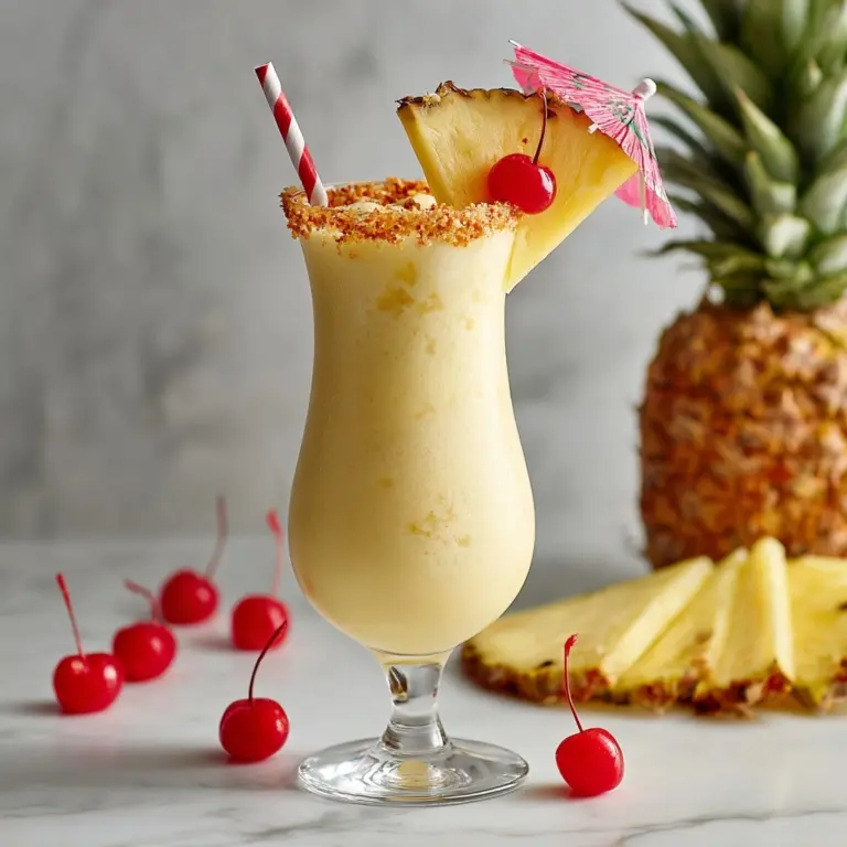 Piña Colada Milkshake Recipe
