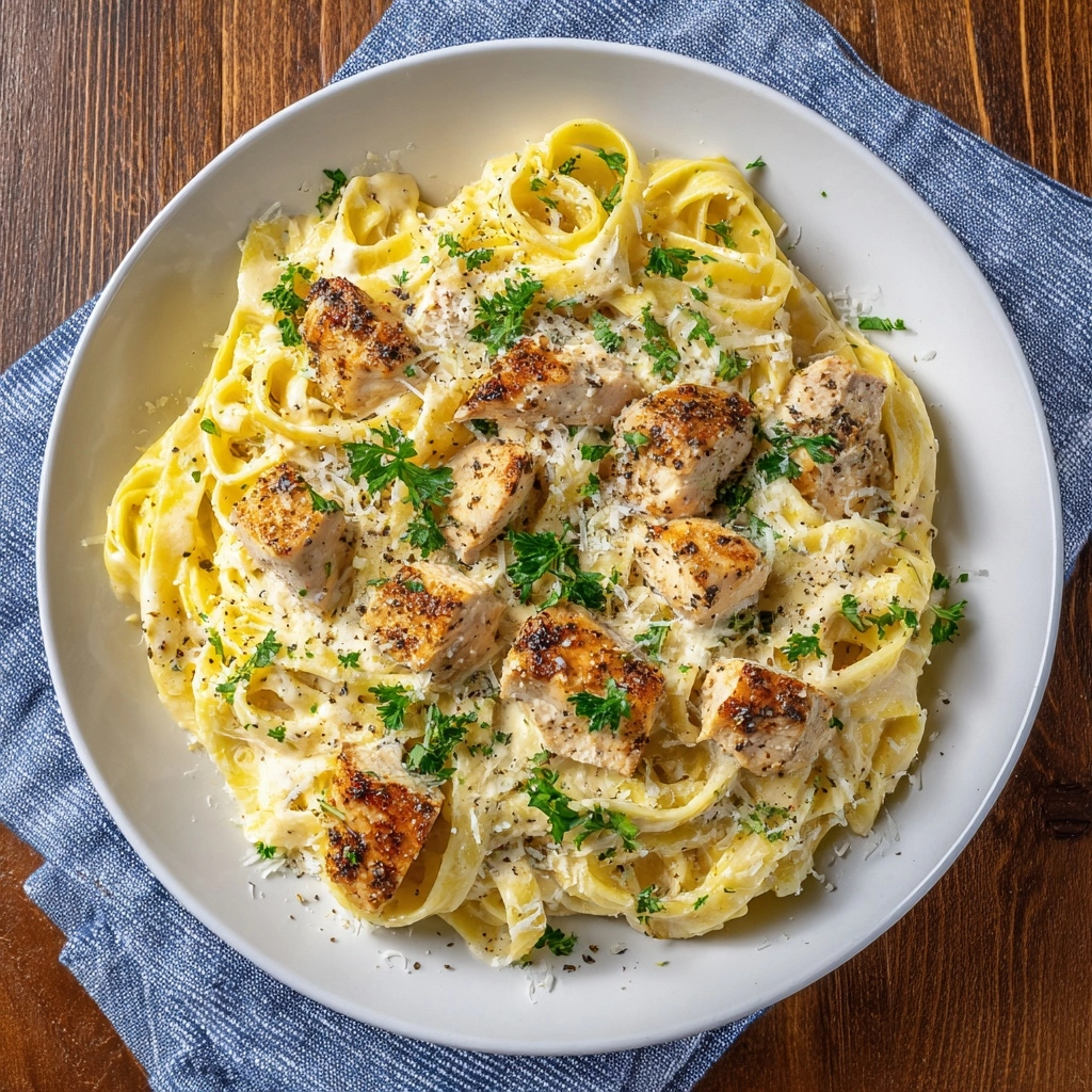 Garlic Parmesan Chicken Pasta Recipe