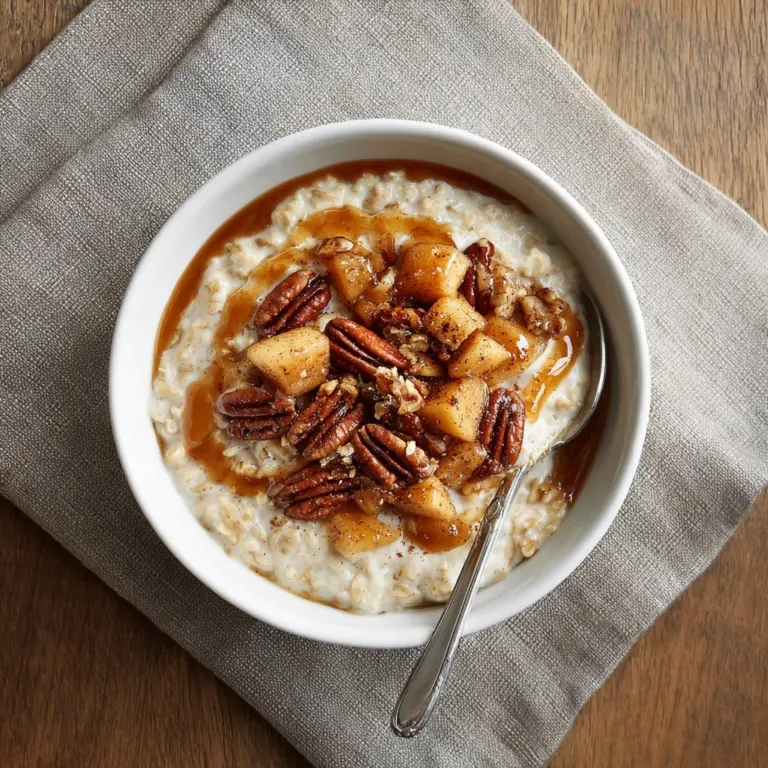 Apple Cinnamon Oatmeal Recipe