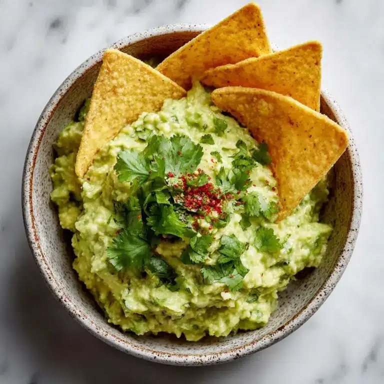 Restaurant-Worthy Guacamole Recipe