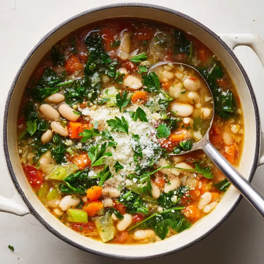 Creamy White Bean and Spinach Soup Recipe - Recipe Image
