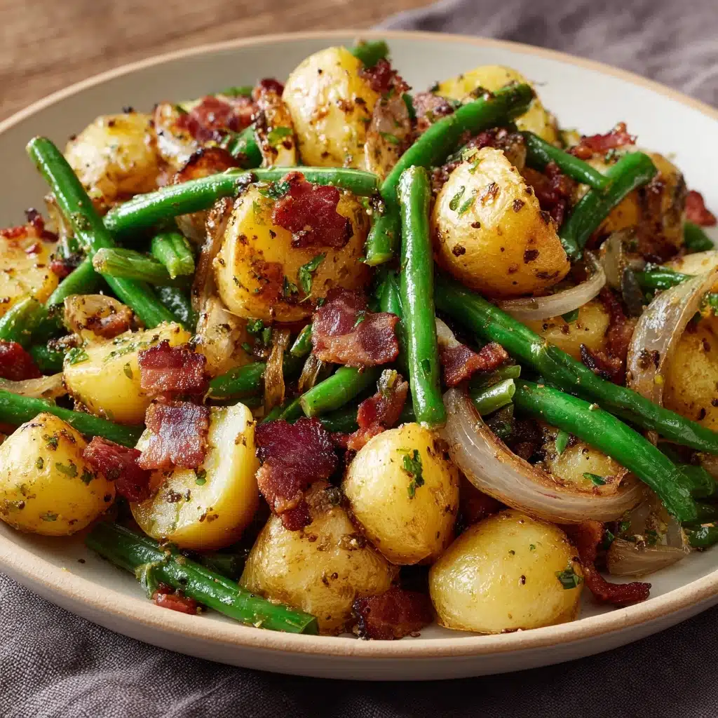 Country Ranch Green Beans and Potatoes Recipe - Recipe Image
