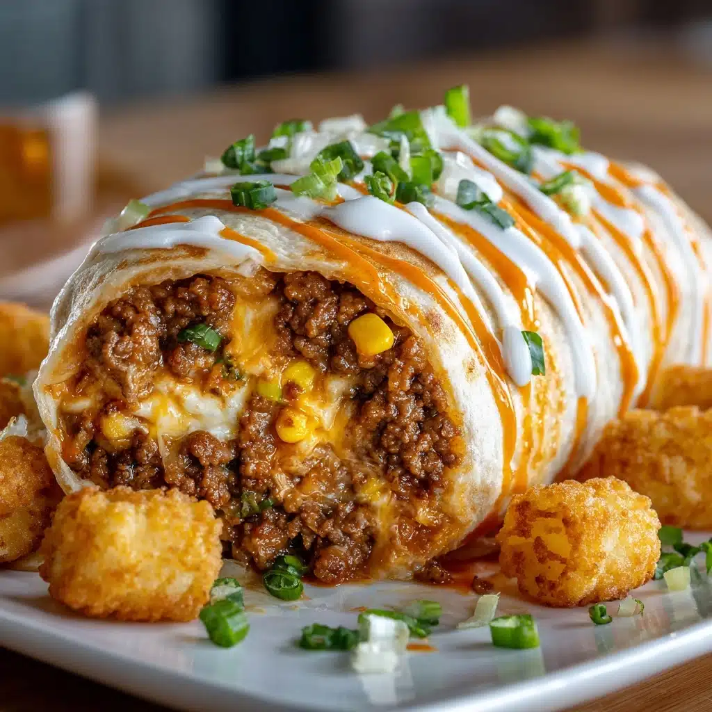 Cheesy Potato Burritos Recipe - Recipe Image
