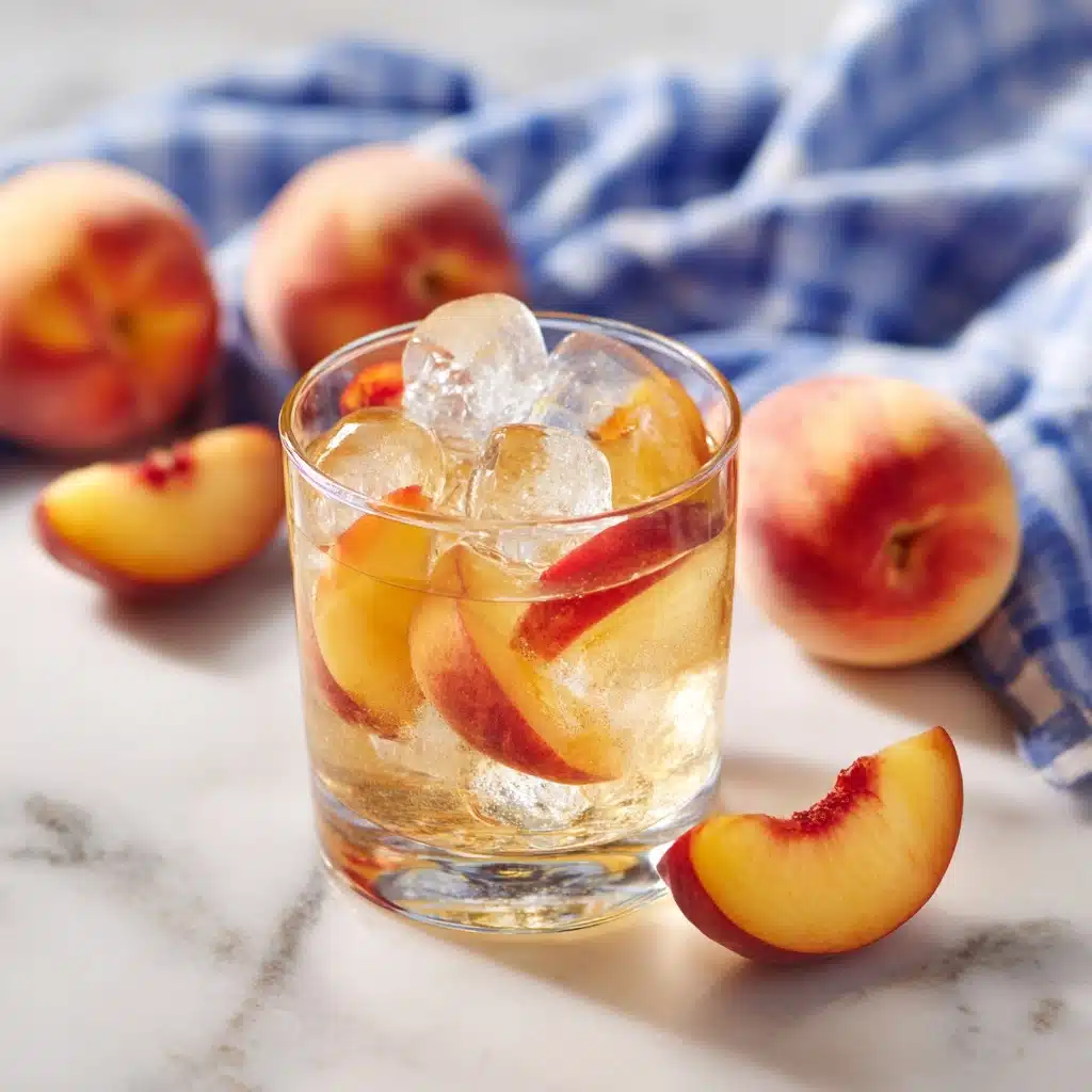 Homemade Peach Lemonade Recipe - Recipe Image