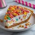 No-Bake Fruity Pebbles Cheesecake Recipe