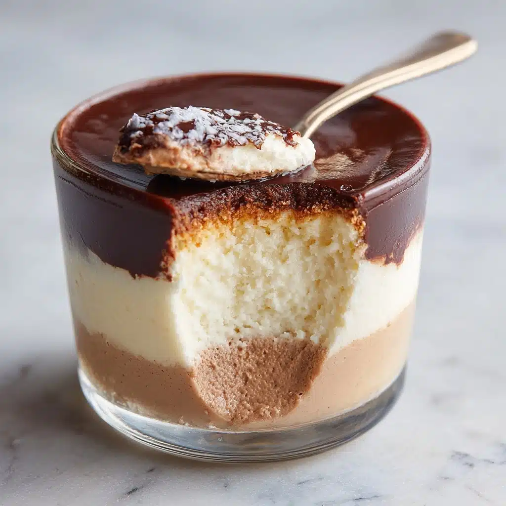 Vegan Peanut Butter Mousse with Chocolate Ganache Recipe - Recipe Image
