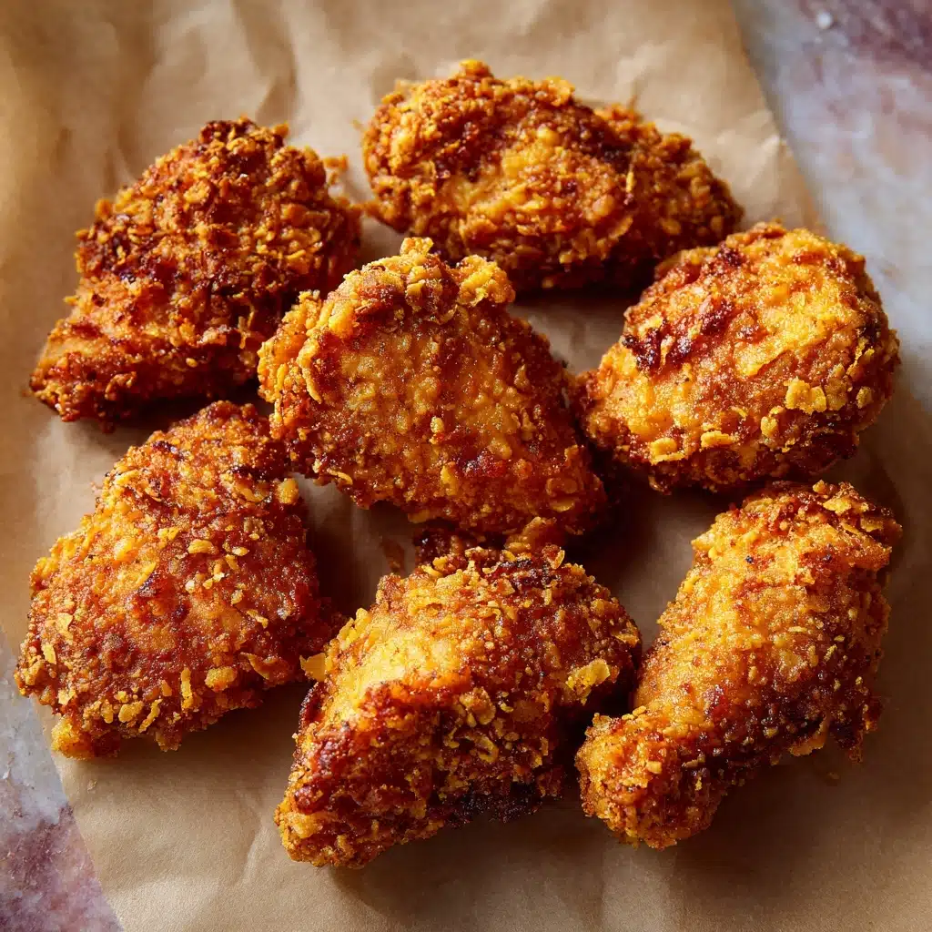 Baked Crunchy Hot Honey Chicken Recipe - Recipe Image