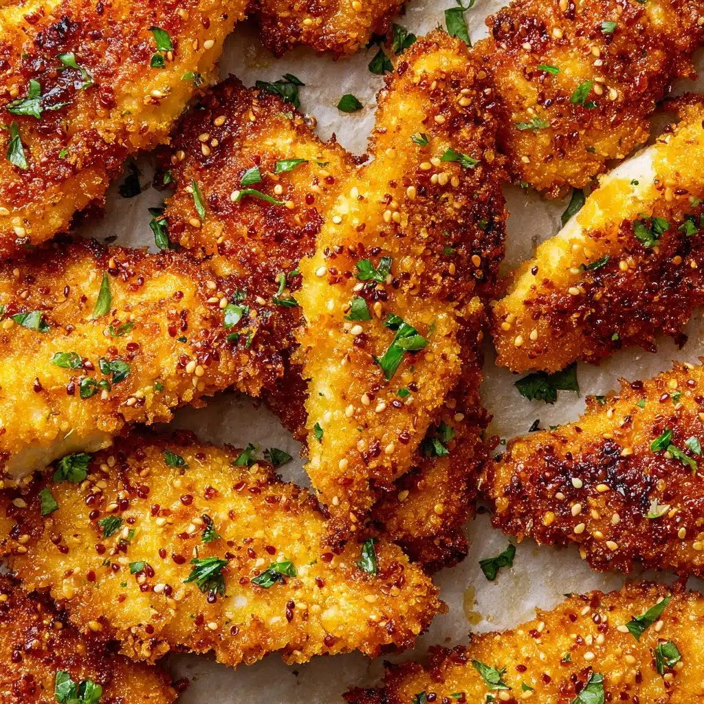 Air Fryer Chicken Tenders with Honey Mustard Sauce Recipe - Recipe Image