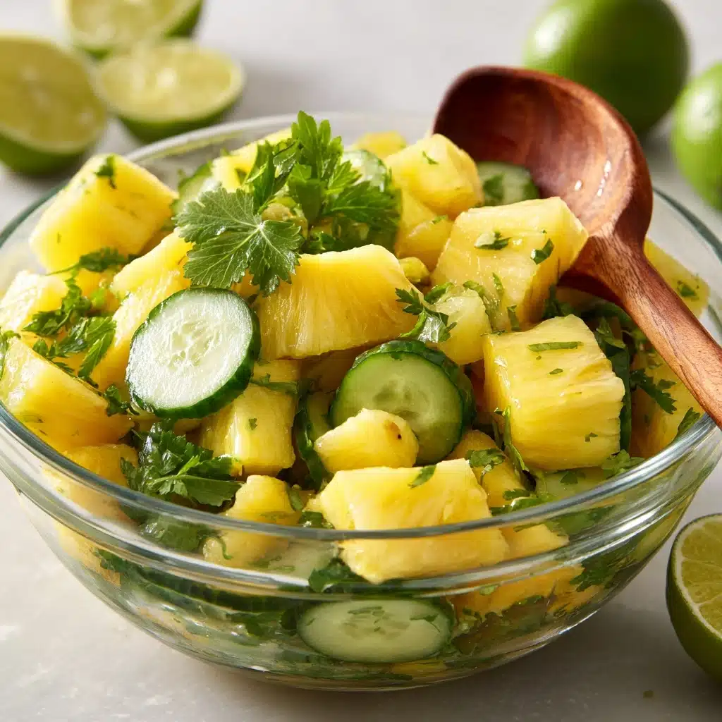 Pineapple Cucumber Salad Recipe