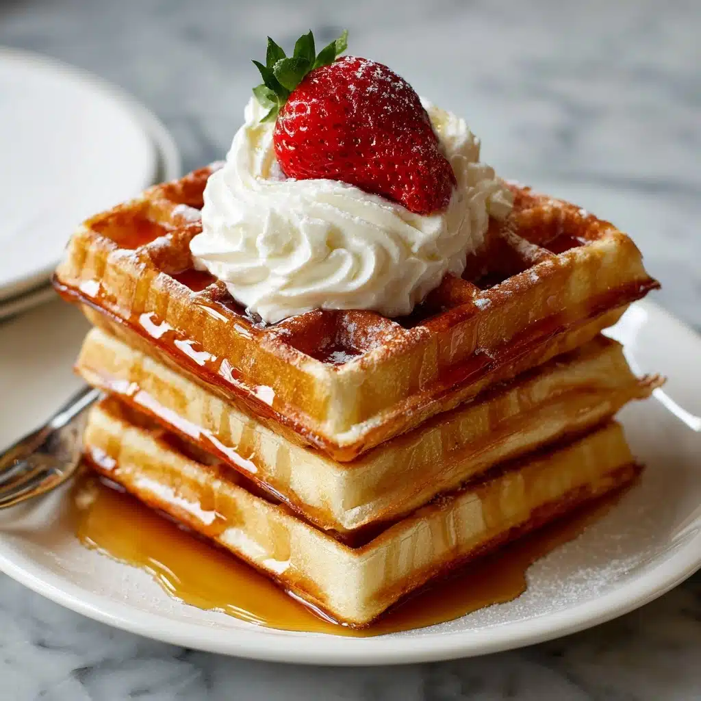 Protein Waffles Recipe - Recipe Image
