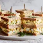 Mini Egg Salad Sandwiches Recipe