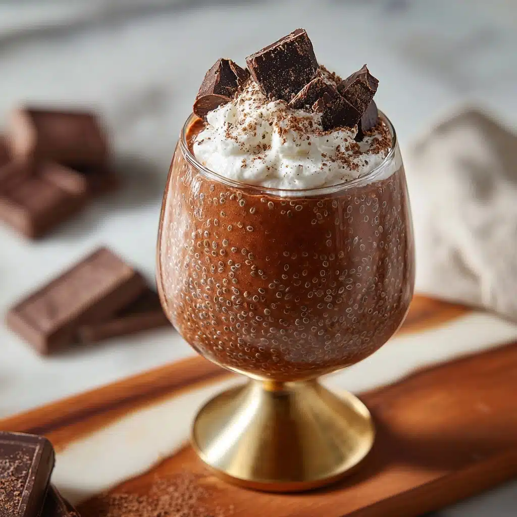 Chocolate Chia Pudding (High Protein) Recipe