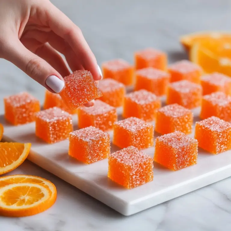 Classic Homemade Orange Candy Recipe