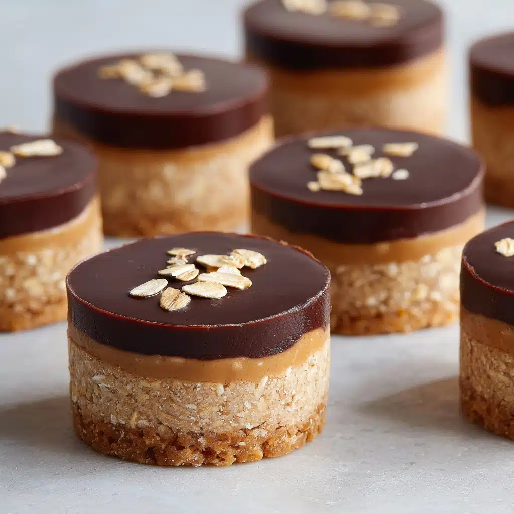No Bake Peanut Butter Oat Cups Recipe - Recipe Image
