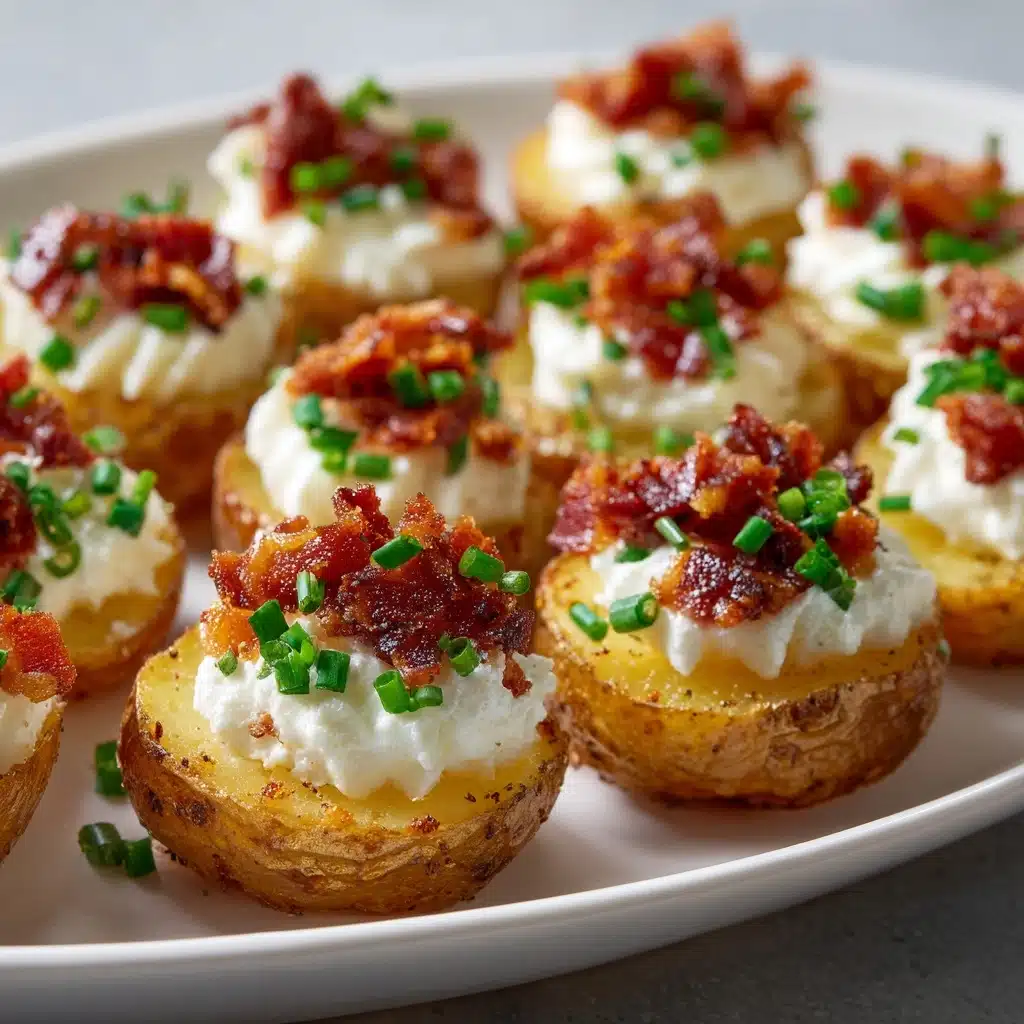 Mini Loaded Baked Potatoes Recipe