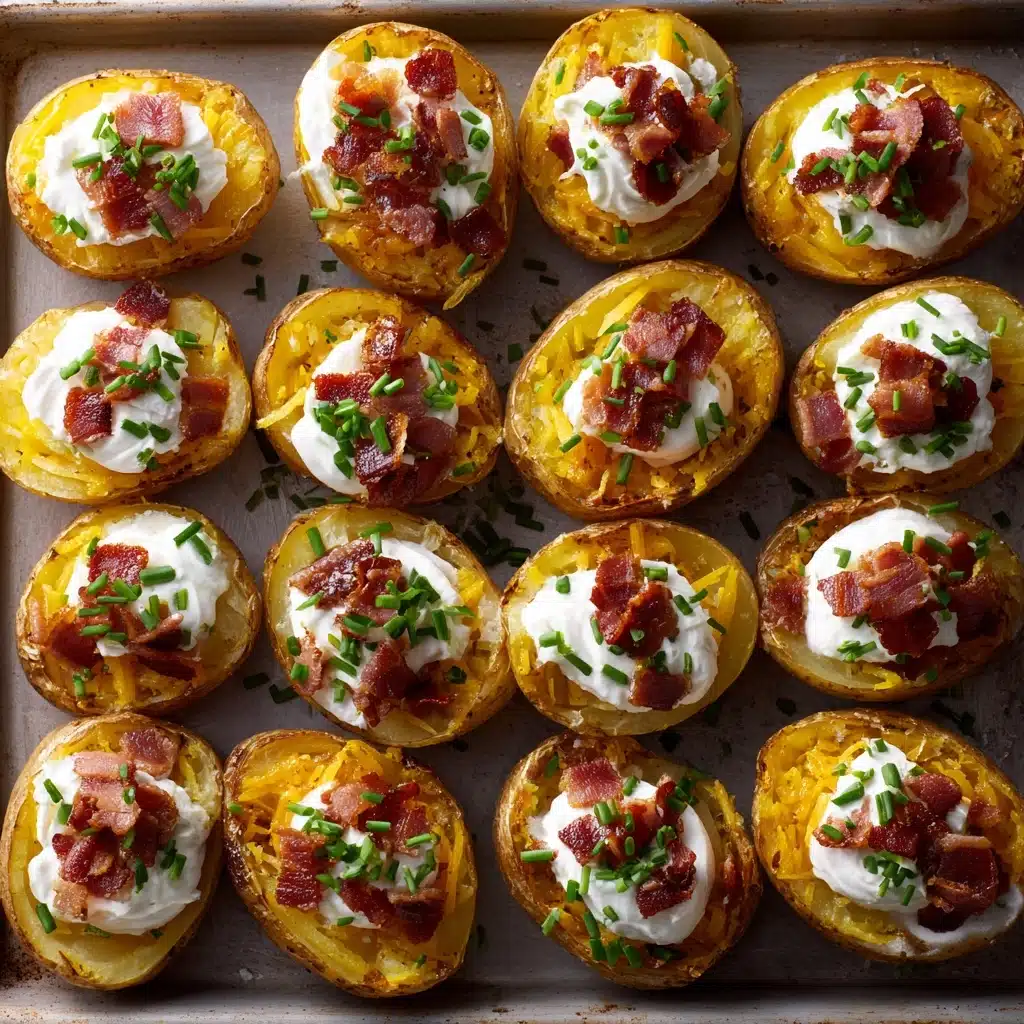 Mini Loaded Baked Potatoes Recipe - Recipe Image