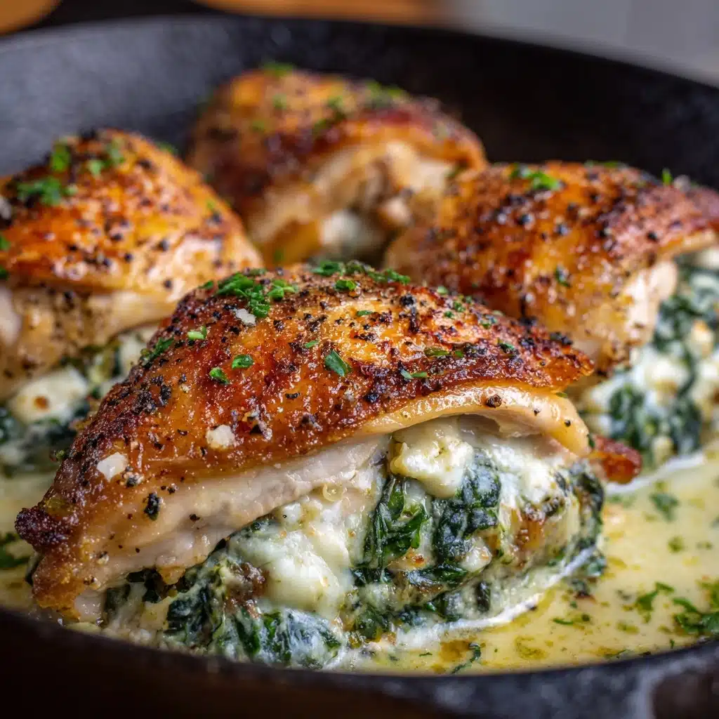 Spinach and Sun-Dried Tomato Stuffed Chicken Breast Recipe - Recipe Image