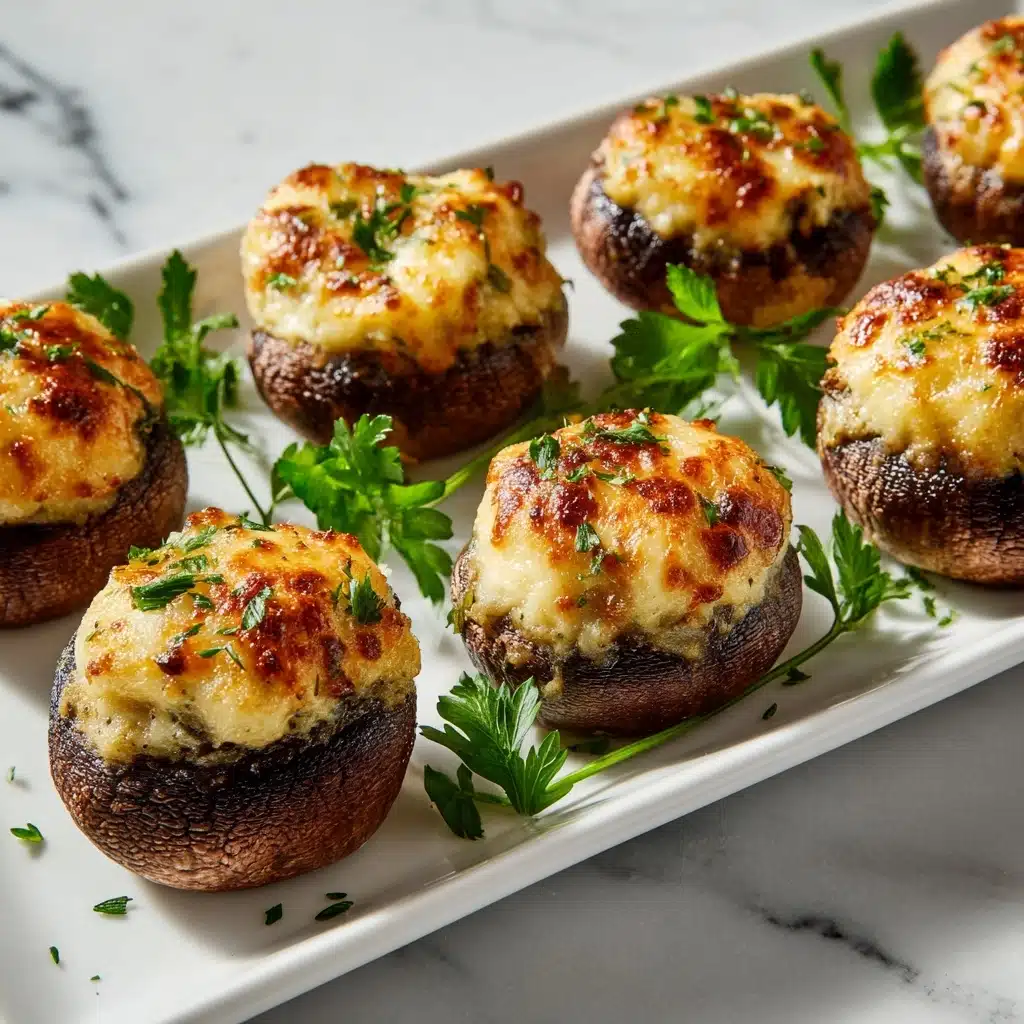 Chicken Stuffed Mushrooms Recipe