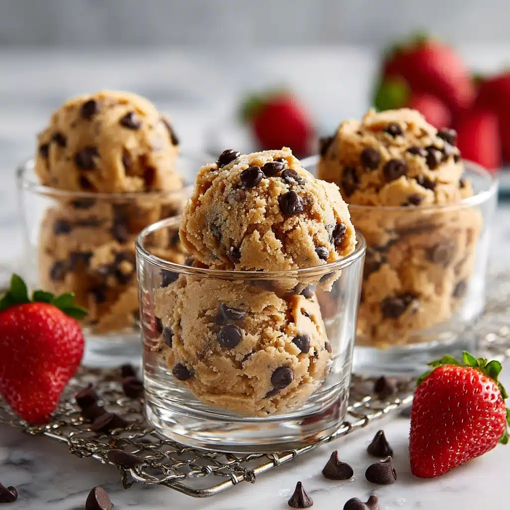 Edible Chocolate Chip Cookie Dough Recipe - Recipe Image