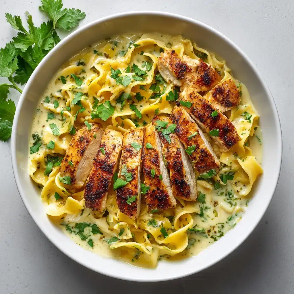 Creamy Garlic Parmesan Chicken Pasta Recipe - Recipe Image