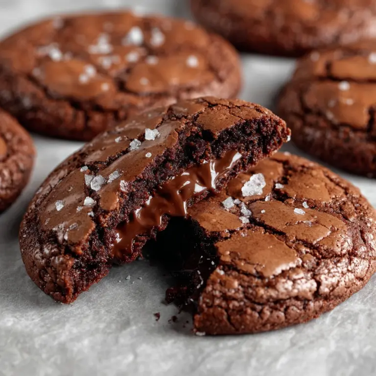 Chewy Double Chocolate Brookies Recipe