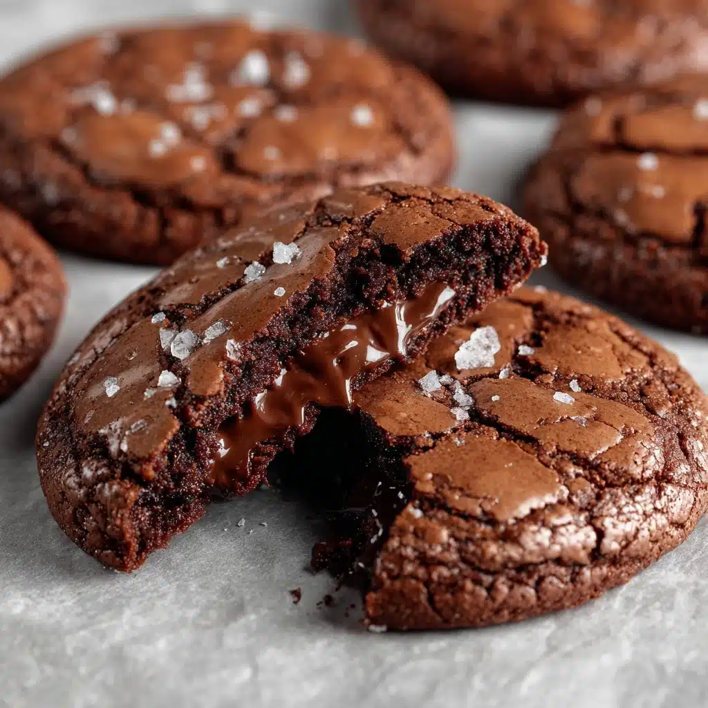 Chewy Double Chocolate Brookies Recipe