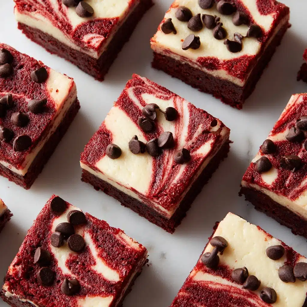 Red Velvet Chocolate Cheesecake Brownies Delight Recipe - Recipe Image