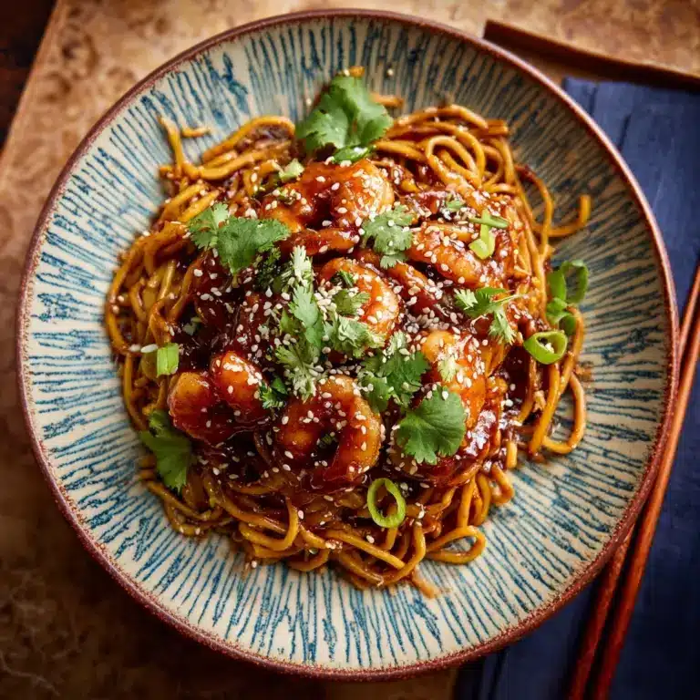 Creamy Spicy Shrimp Ramen Recipe