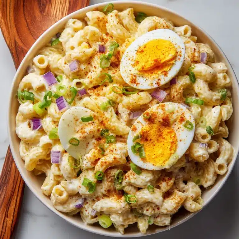 Deviled Egg Pasta Salad Supreme Recipe