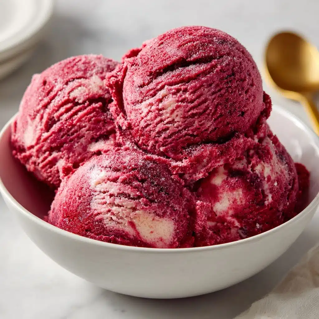 Red Velvet Ice Cream Recipe - Recipe Image