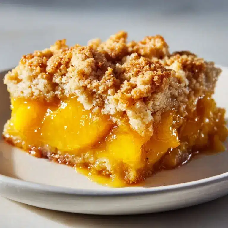 Best Peach Cobbler Recipe in Cast Iron Skillet Recipe