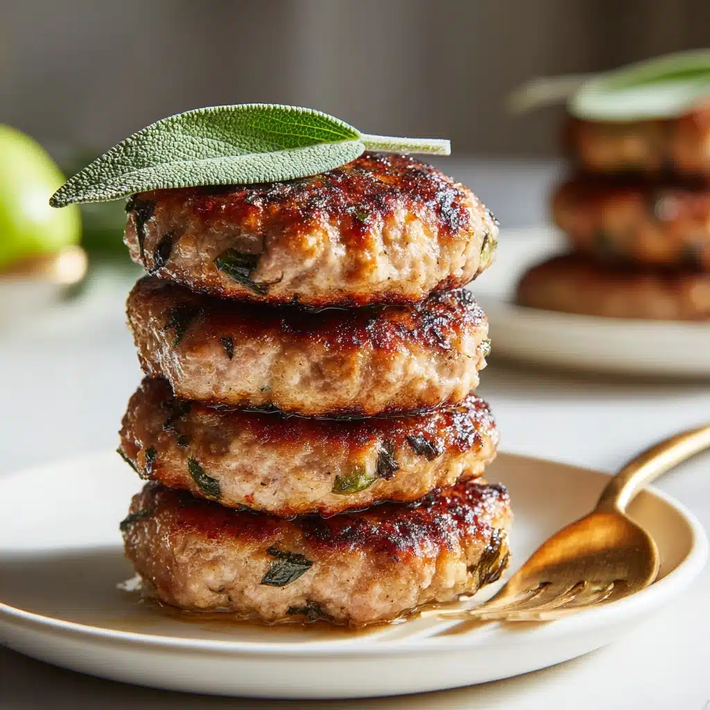 Apple Sage Breakfast Sausage Recipe