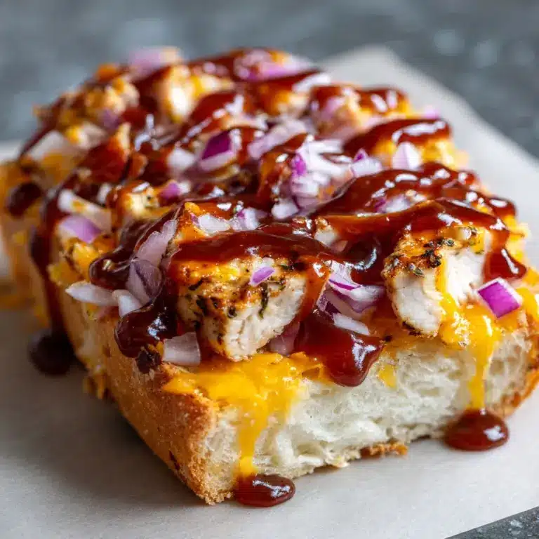 BBQ Chicken French Bread Pizza Recipe