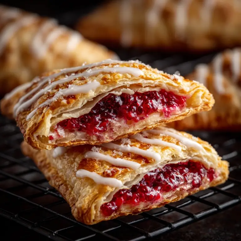 Strawberry Rhubarb Turnovers Recipe