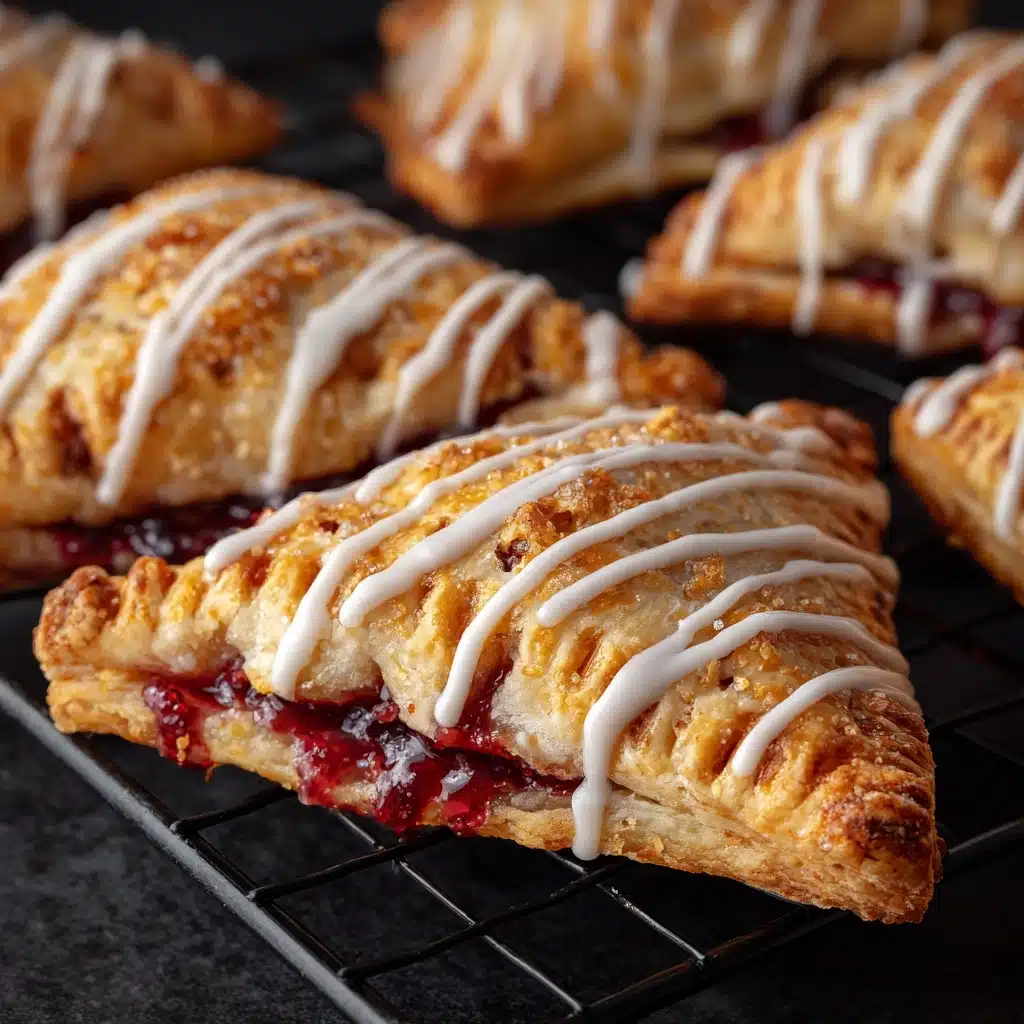 Strawberry Rhubarb Turnovers Recipe - Recipe Image