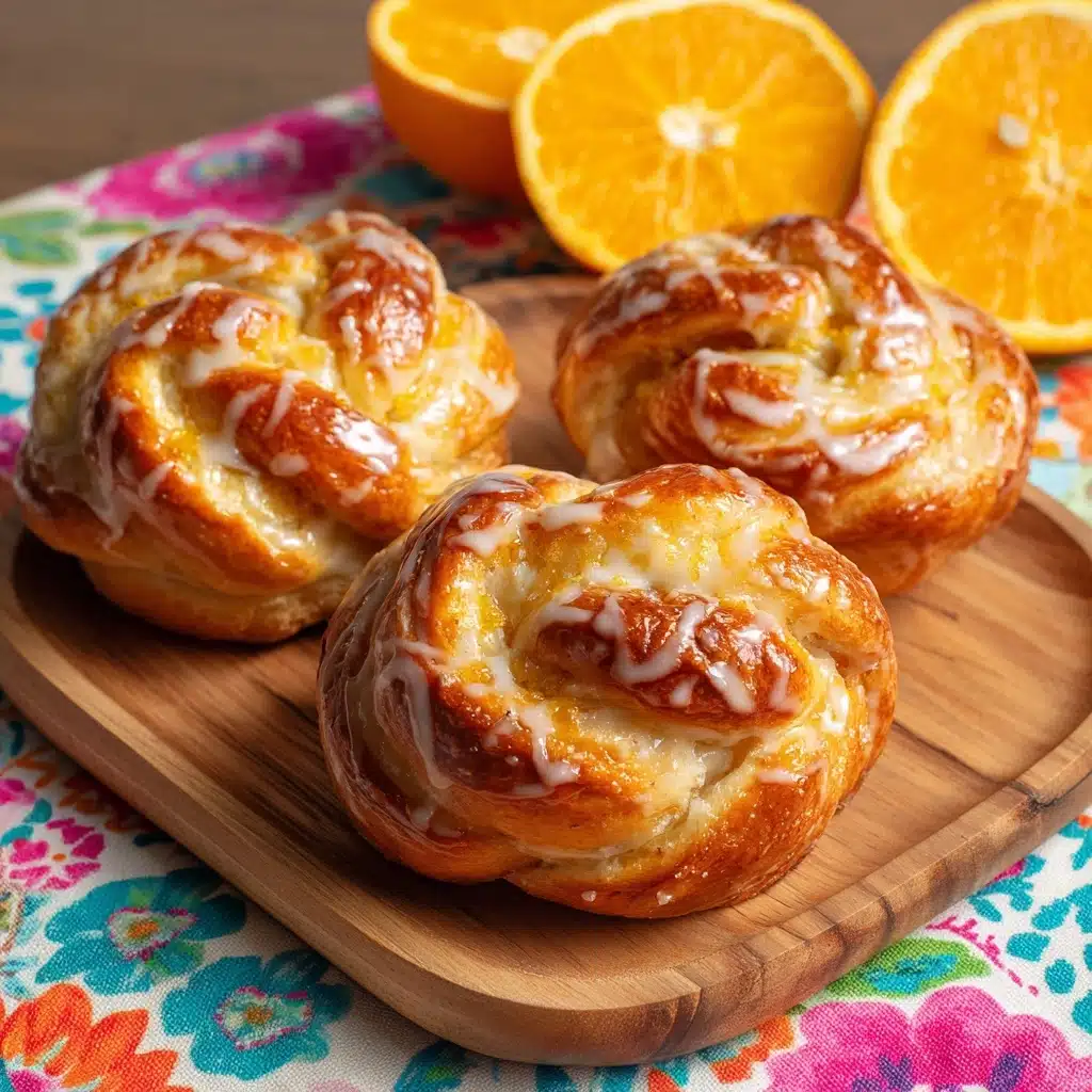 Sweet Roll Orange Knots Recipe - Recipe Image