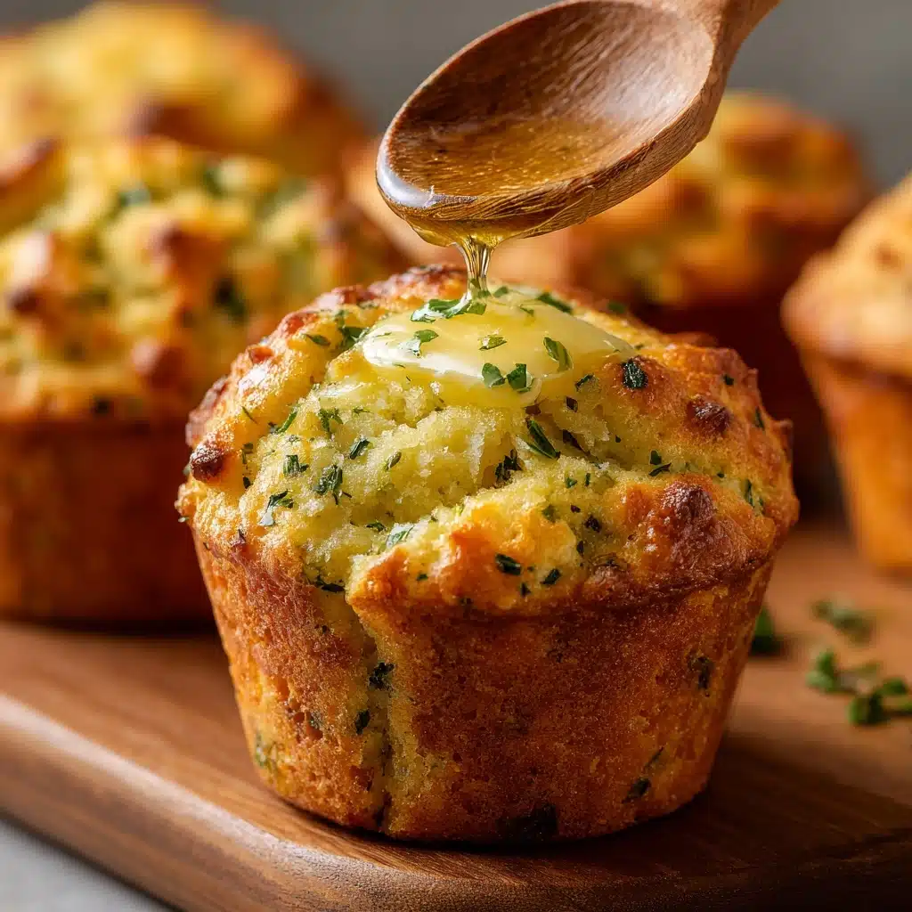 Lemon Butter Salmon Rice Muffins Recipe
