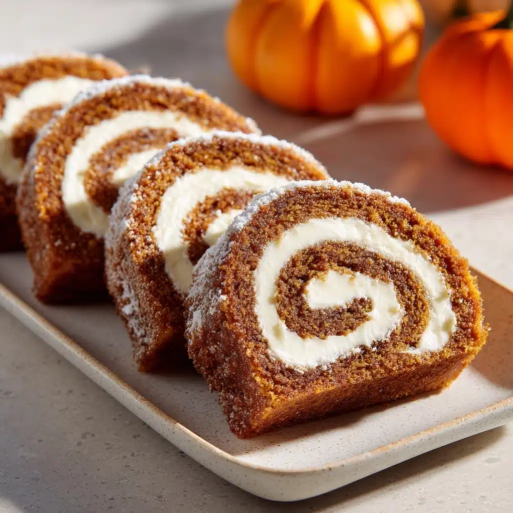 Classic Pumpkin Roll with Cream Cheese Filling Recipe