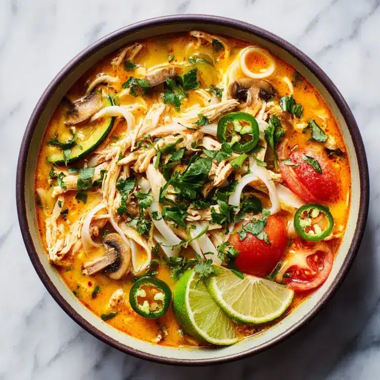 Easy Thai Chicken Curry Soup Recipe