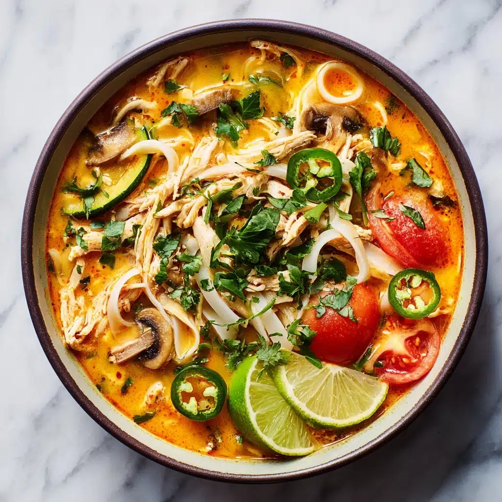 Easy Thai Chicken Curry Soup Recipe