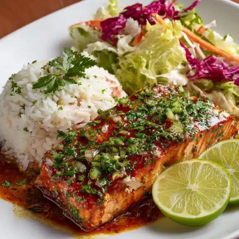 Chili Maple Glazed Salmon Recipe